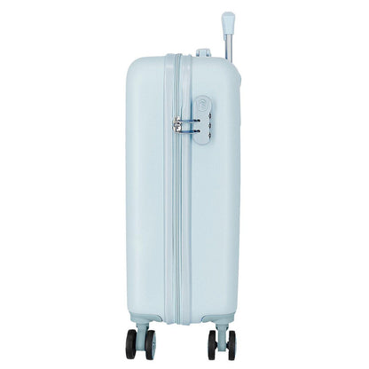 Maleta trolley azul claro Hello Kitty Mermaid de 55 cm con cuatro ruedas dobles - 3