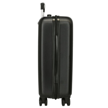 Maleta trolley ABS negra de Kuromi con cuatro ruedas dobles - 3