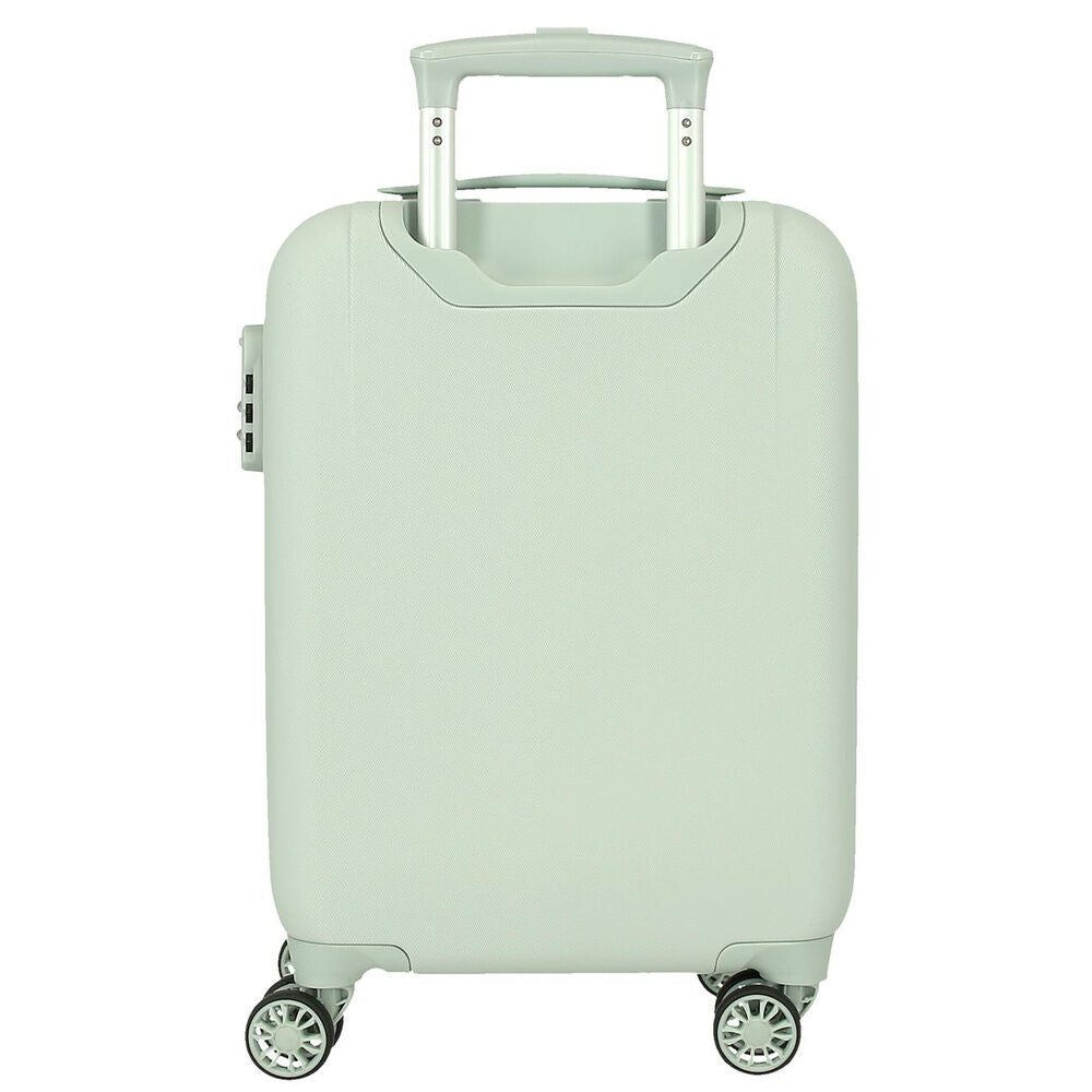 Maleta trolley ABS verde claro con diseño floral de Hello Kitty - 4