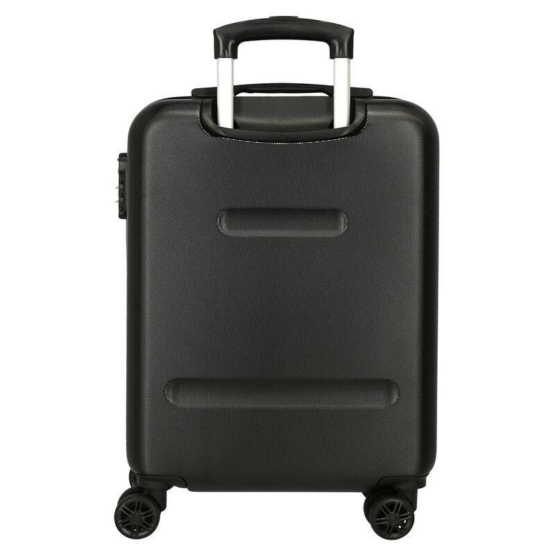 Maleta trolley ABS negra de Kuromi con cuatro ruedas dobles - 4