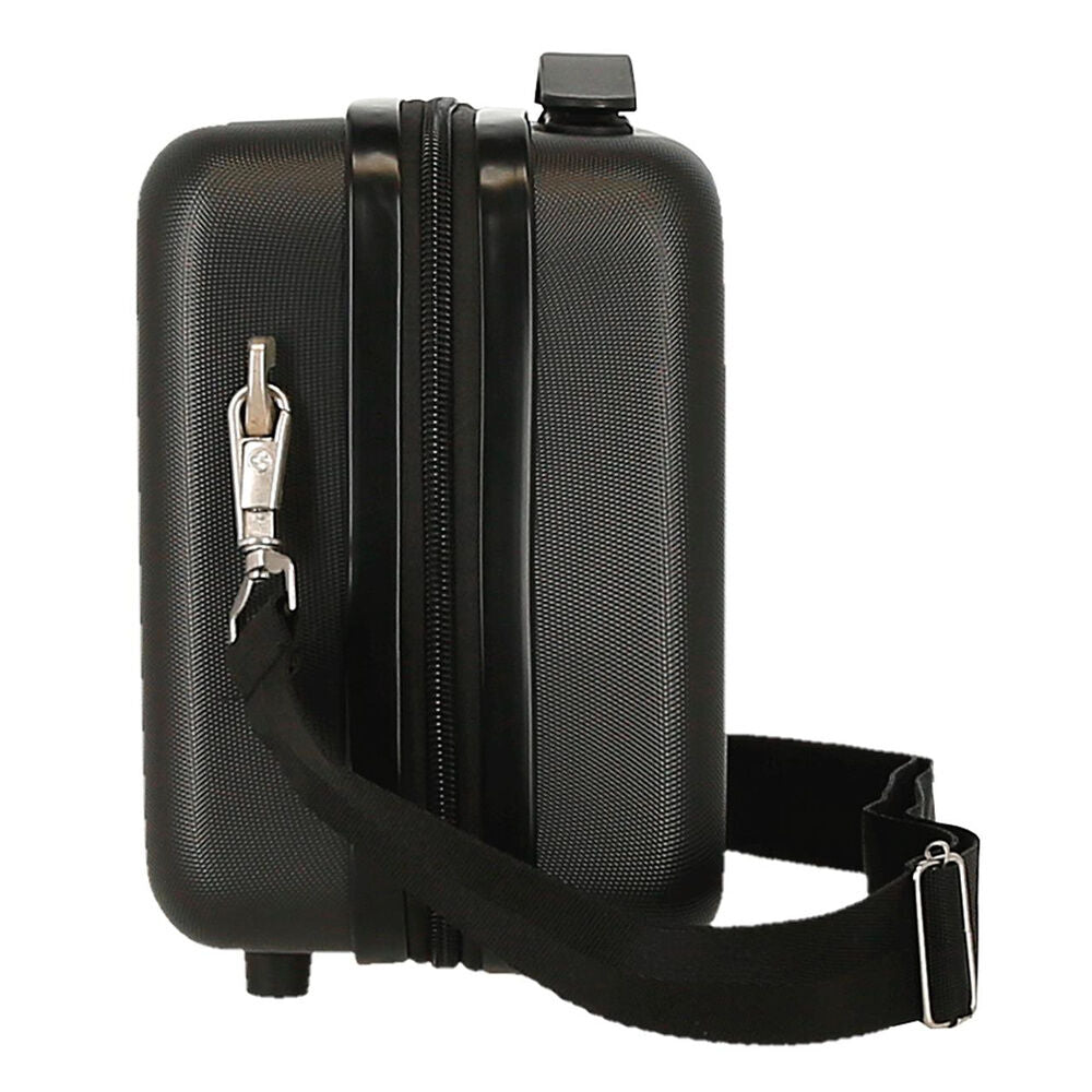 Neceser rígido negro de ABS con diseño frontal de Kuromi - 5