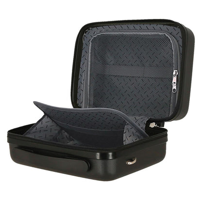 Neceser rígido negro de ABS con diseño frontal de Kuromi - 7