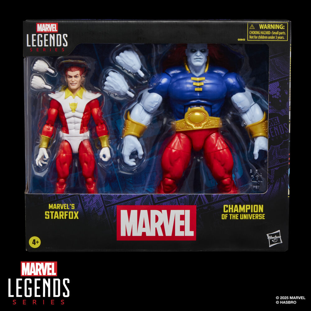 Figuras Marvel Legends de Starfox y Champion of the Universe - 3
