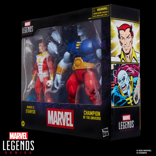 Figuras Marvel Legends de Starfox y Champion of the Universe - 6