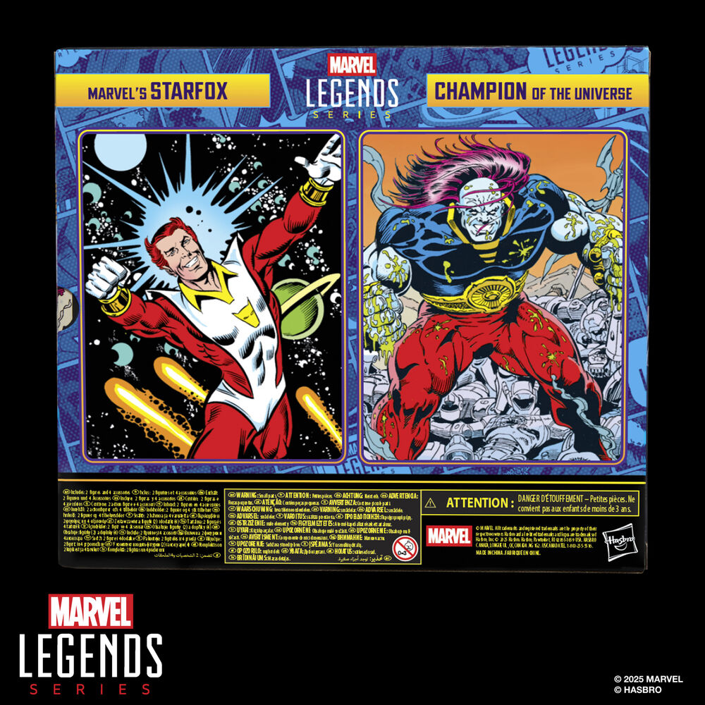 Figuras Marvel Legends de Starfox y Champion of the Universe - 12