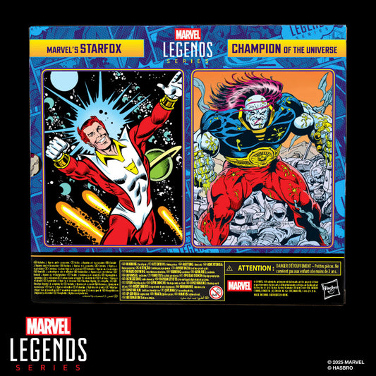 Figuras Marvel Legends de Starfox y Champion of the Universe - 12