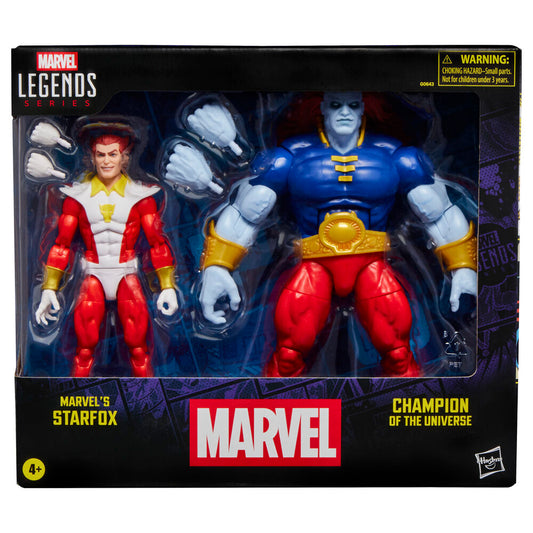 Figuras Marvel Legends de Starfox y Champion of the Universe - 2