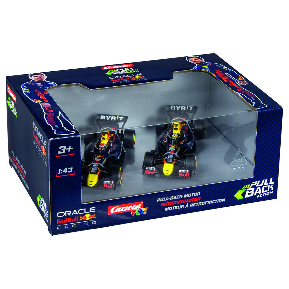 Blister Carrera con dos coches F1 Red Bull a escala 1:43