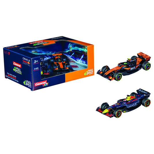 Twinpack Carrera con dos coches de Fórmula 1 Red Bull a escala 1:43
