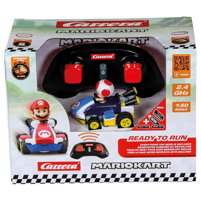 Coche teledirigido de Toad de Mario Kart Carrera