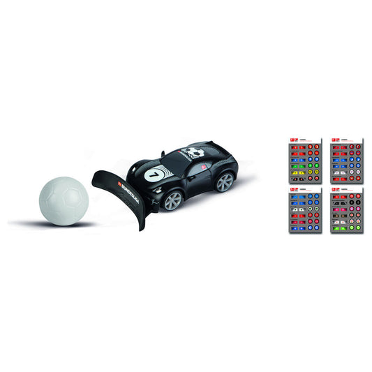 Coche radio control CARRERA Bundesliga negro a escala 1:43