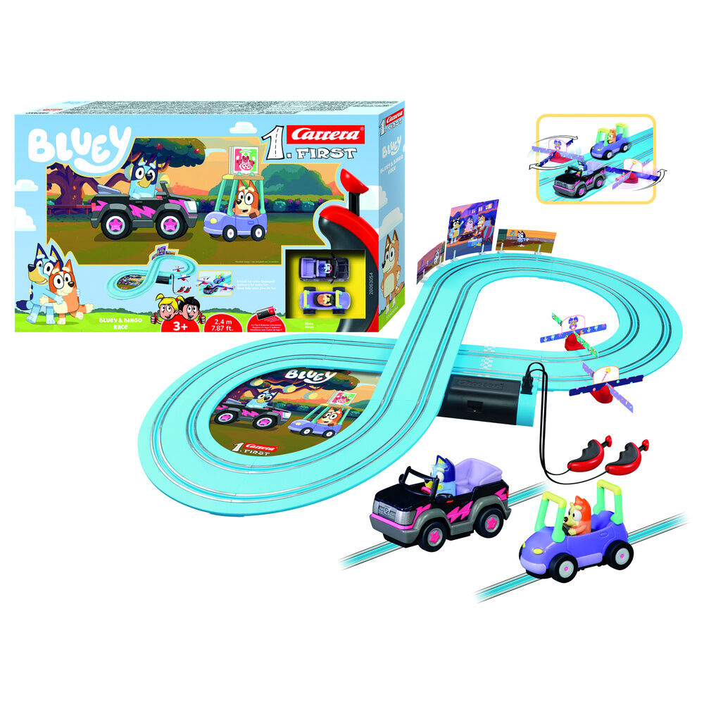 Circuito de carreras Carrera Bluey & Bingo Race - 2