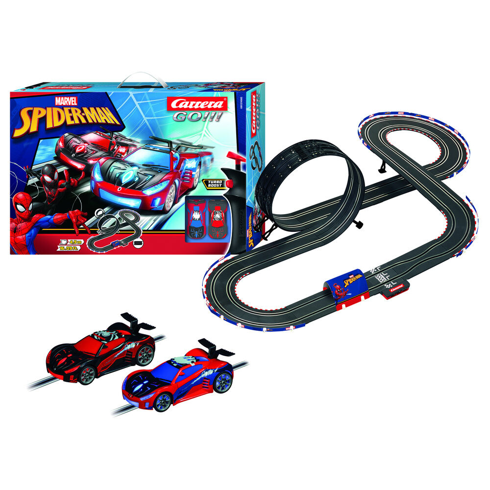 Circuito de carreras Spider-Man Marvel Carrera GO!!! - 2
