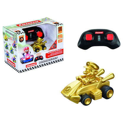 Coche RC Mario Gold de Mario Kart Carrera con mando - 2