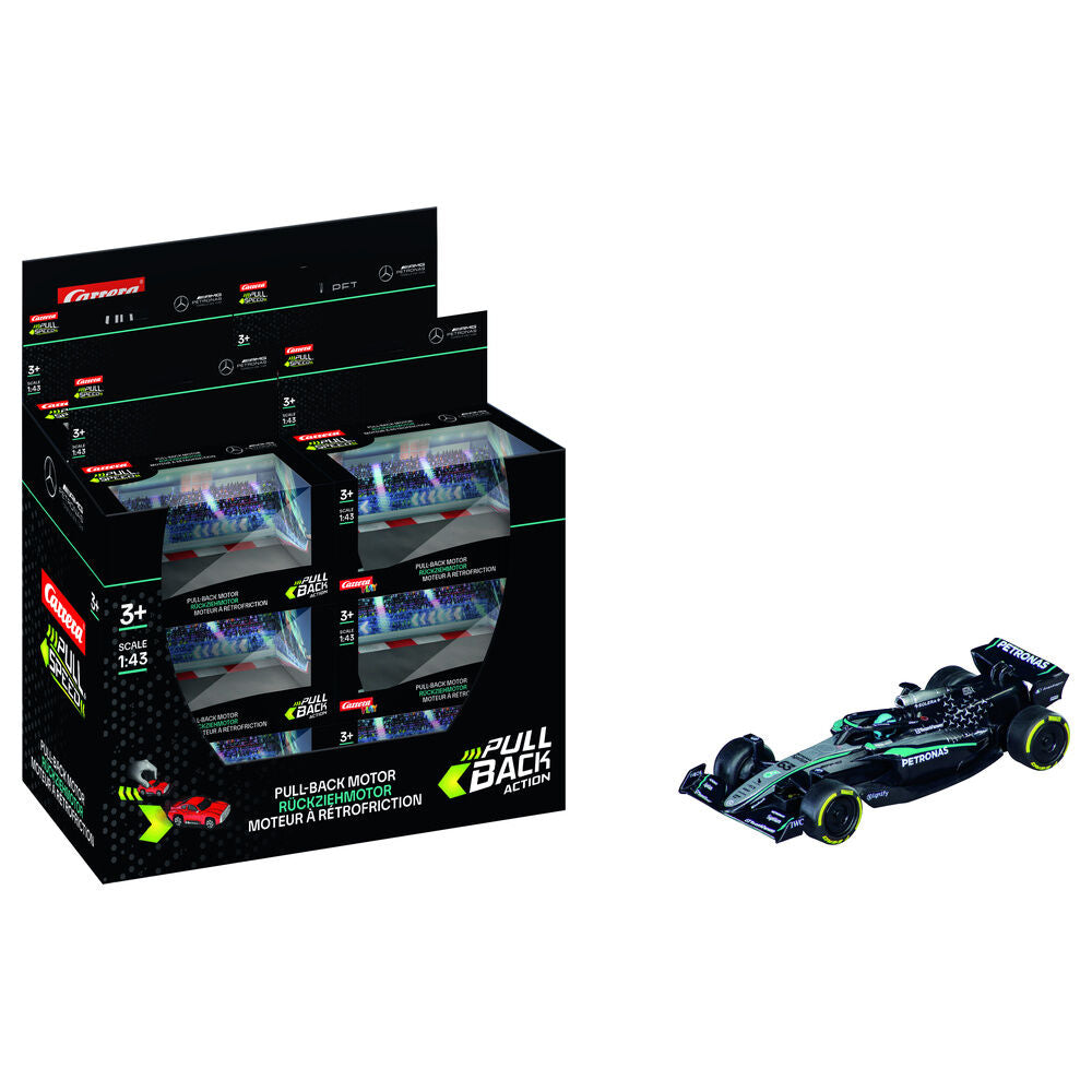 Coche F1 Mercedes-AMG W16 E Performance G. Russel Pull Back de Carrera - 2