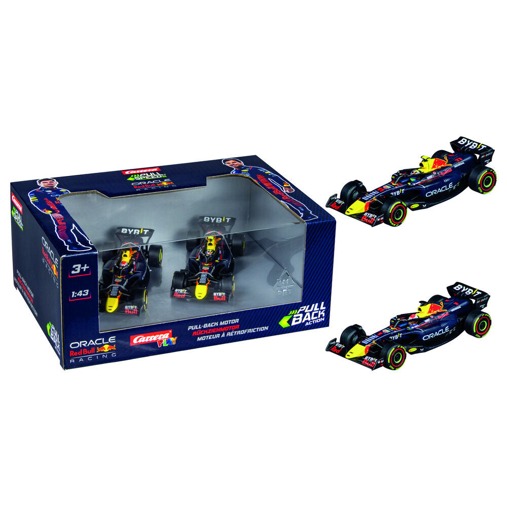 Blister Carrera con dos coches F1 Red Bull a escala 1:43 - 2