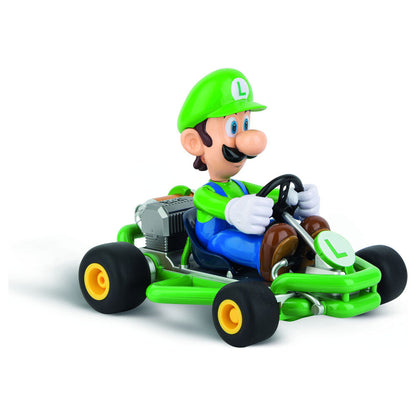 Coche radio control CARRERA RC de Luigi en su kart verde de Mario Kart - 3