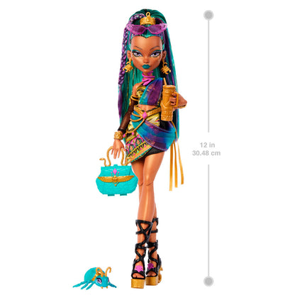 Muñeca Nefera De Nile de Monster High con accesorios y escarabajo Lavish - 2