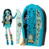 Muñeca Frankie Monster High con armario turquesa y accesorios