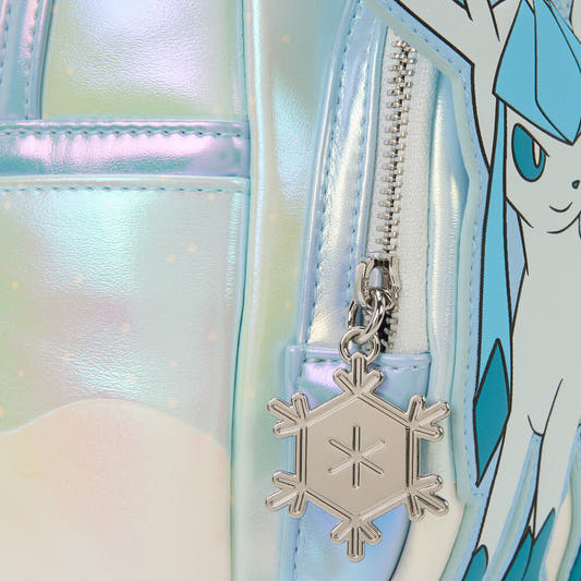 Mochila Pokémon Loungefly iridiscente con Glaceon y Vulpix de Alola - 5