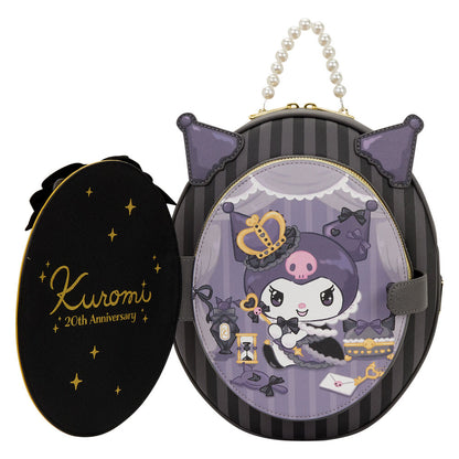 Mochila Loungefly de Kuromi Hello Kitty en negro y morado - 2
