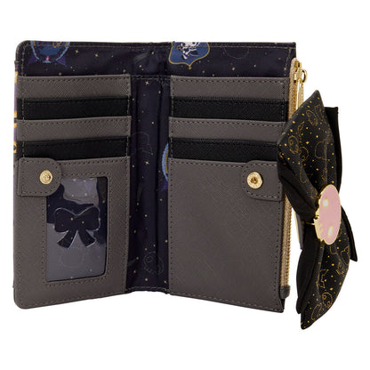 Cartera Loungefly de Kuromi 20th Anniversary con lazo negro y detalles dorados - 2