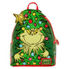 Mochila Loungefly de El Grinch con diseño de árbol de Navidad