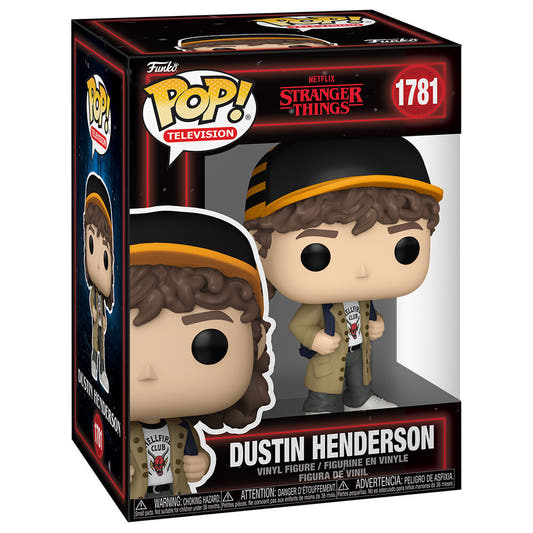Figura Funko POP! de Dustin Henderson con camiseta Hellfire Club - 2