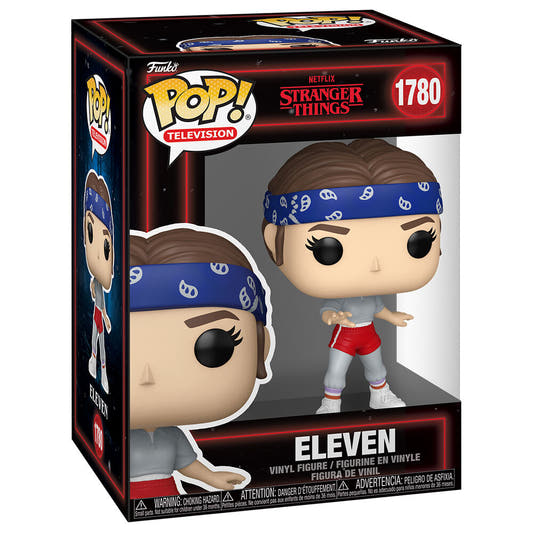 Figura Funko POP! de Eleven de Stranger Things 5 con diadema azul - 2