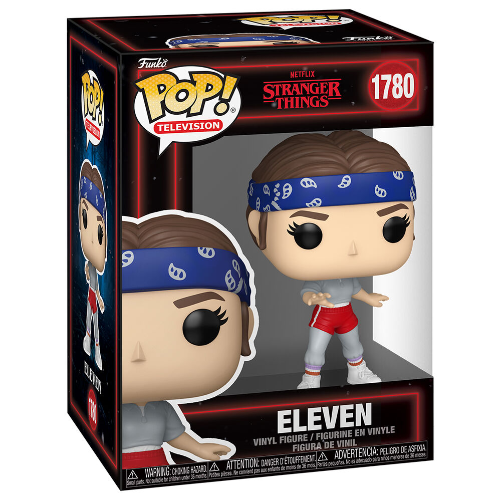 Figura Funko POP! de Eleven de Stranger Things 5 con diadema azul - 2