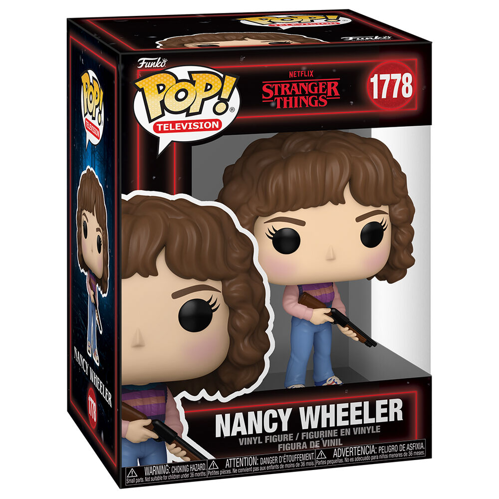 Figura Funko POP de Nancy Wheeler con escopeta - 2
