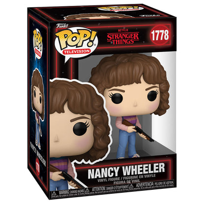 Figura Funko POP de Nancy Wheeler con escopeta - 2