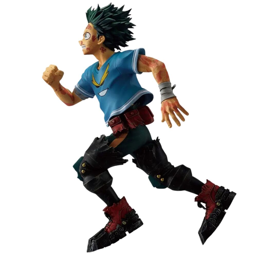 Figura Ichibansho de Izuku Midoriya en pose de acción