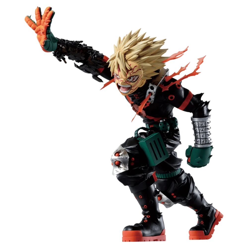 Figura Ichibansho de Katsuki Bakugo de My Hero Academia en pose dinámica