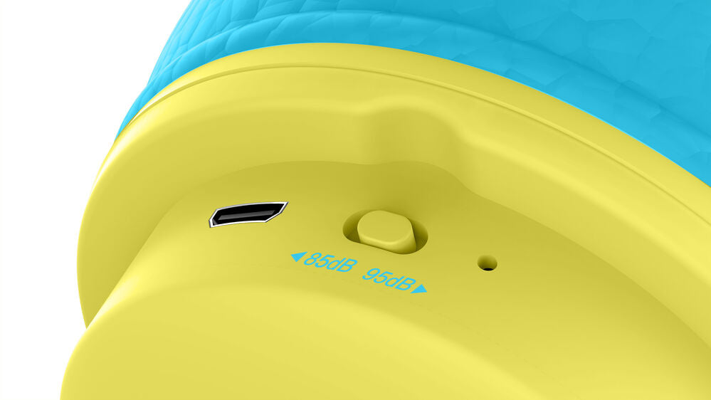 Auriculares infantiles inalámbricos de Bob Esponja en amarillo y azul - 6