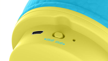 Auriculares infantiles inalámbricos de Bob Esponja en amarillo y azul - 6