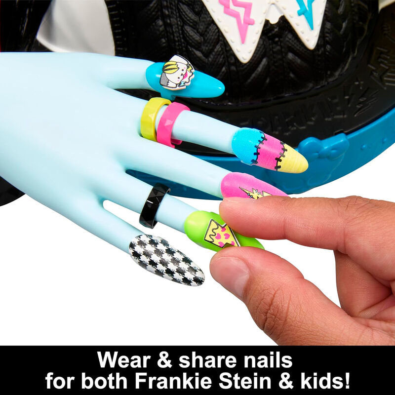 Busto Styling Frankie Stein de Monster High con accesorios coloridos - 4