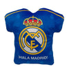 Cojín 3D azul con forma de camiseta del Real Madrid