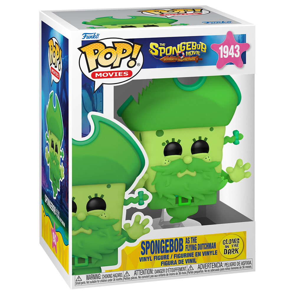 Figura Funko POP de Bob Esponja como el Holandés Errante - 2