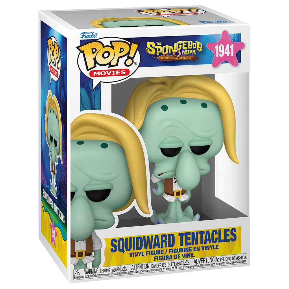 Figura Funko POP de Squidward Tentacles con atuendo pirata - 2