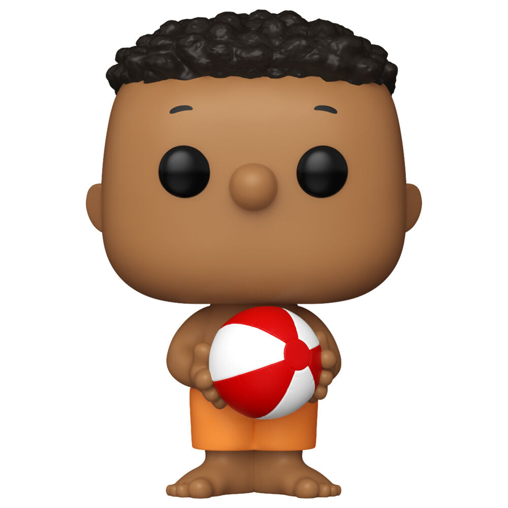 Figura Funko POP de Franklin de Peanuts con balón de playa