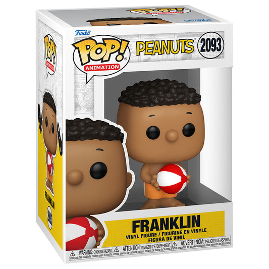Figura Funko POP de Franklin de Peanuts con balón de playa - 2