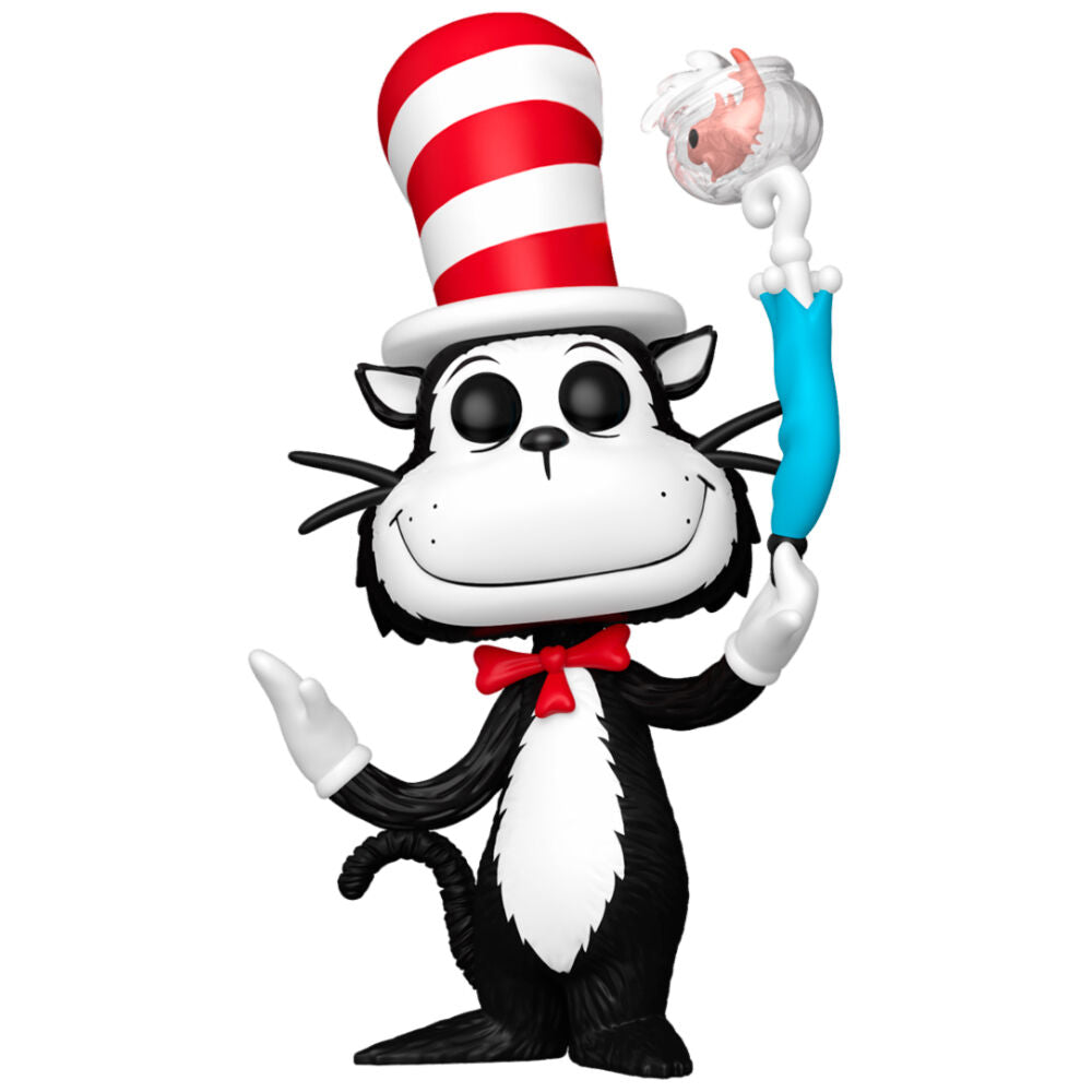 Figura FUNKO POP Plush de Cat in the Hat con sombrero de rayas