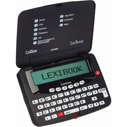 Crucigrama electrónico LEXIBOOK Collins Bradford’s plegable