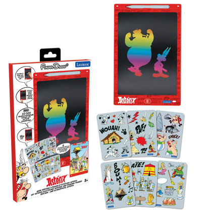 Tableta de tinta electrónica Asterix Lexibook con lápiz y plantillas