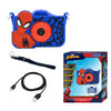 Cámara digital infantil LEXIBOOK Spider-Man azul y roja