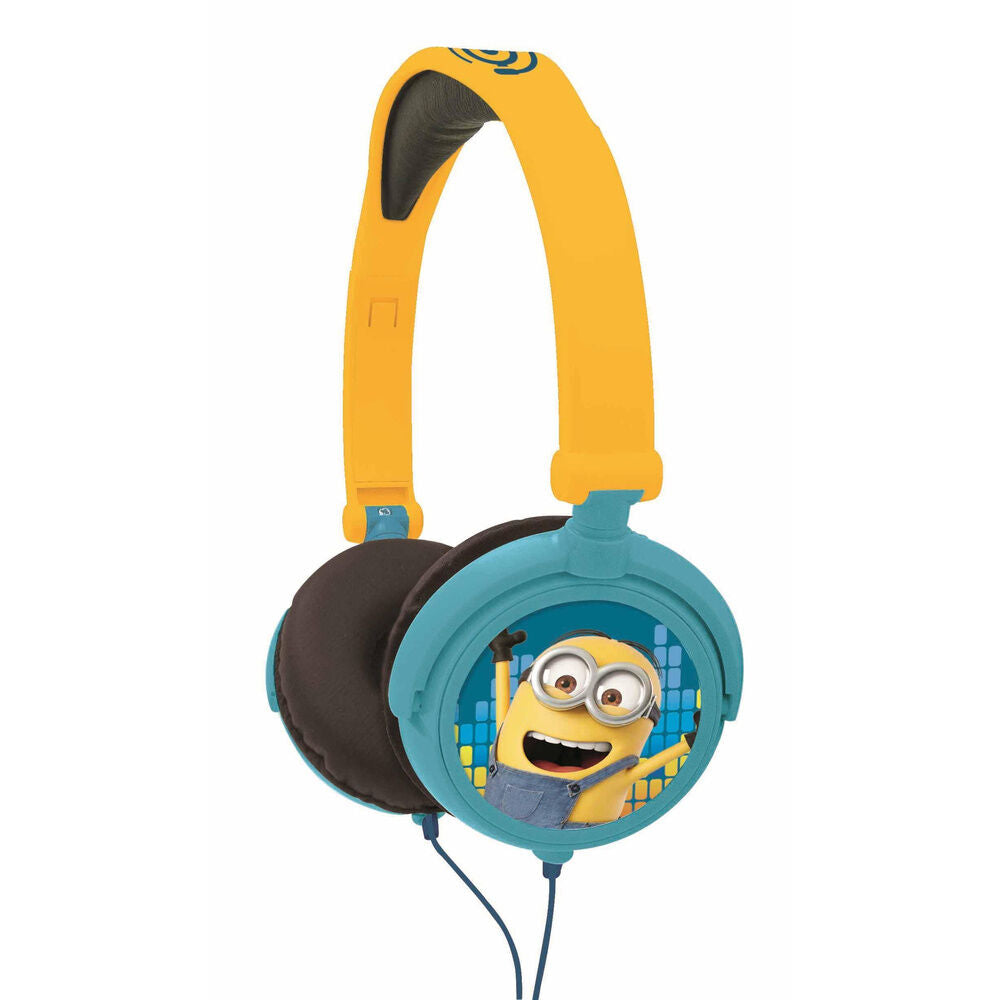 Auriculares plegables Minions LEXIBOOK amarillos y azules