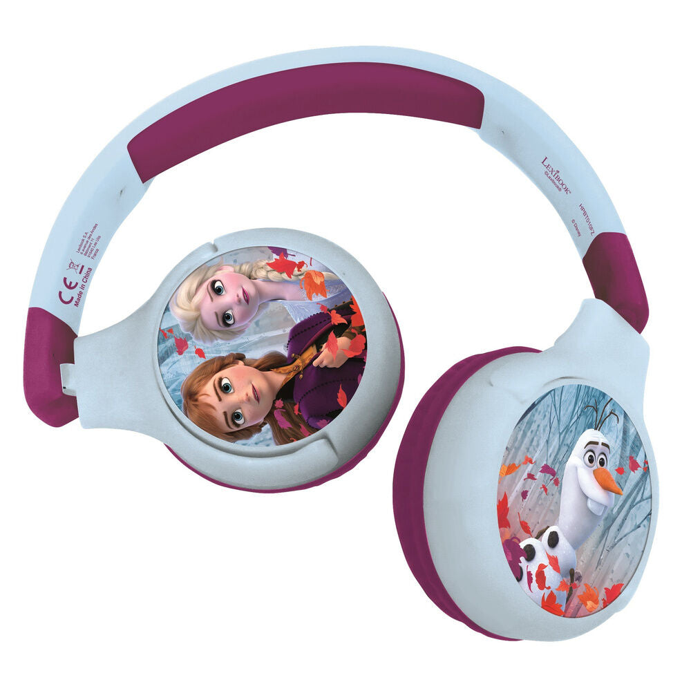 Auriculares plegables Frozen Disney con Elsa, Anna y Olaf