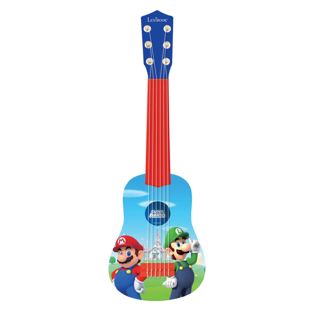 Primera guitarra Lexibook de Super Mario Bros con Mario y Luigi