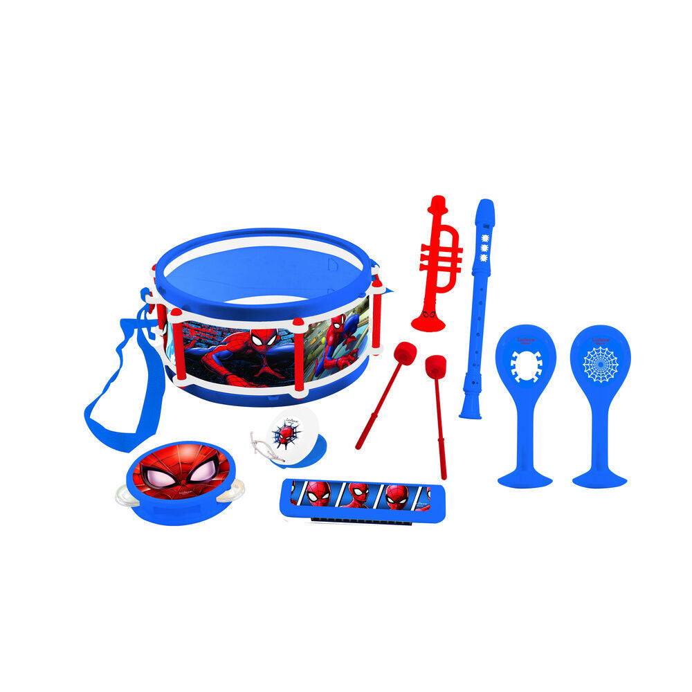 Set musical Spider-Man Marvel con siete instrumentos